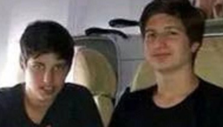 imran khan s sons arrive in lahore to visit father after attack