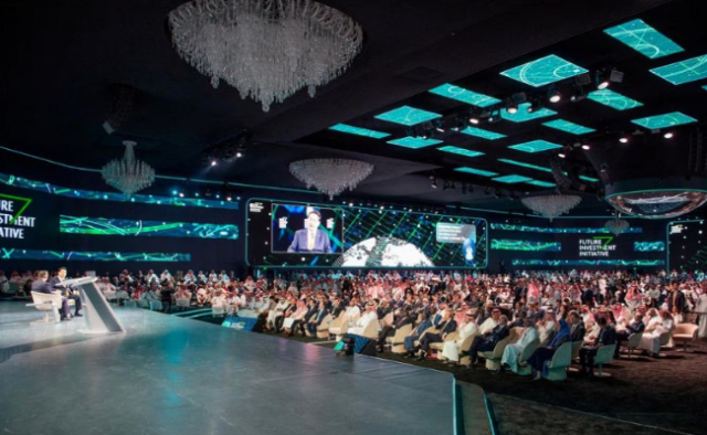 general view of the opening session of saudi arabia s future investment initiative conference in riyadh photo reuters