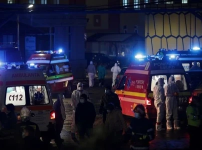 fire at covid 19 hospital in romania kills four