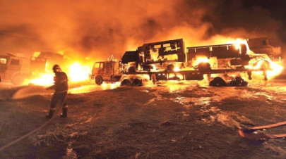 daylong fire ravages hafeez centre daylong fire ravages hafeez centre