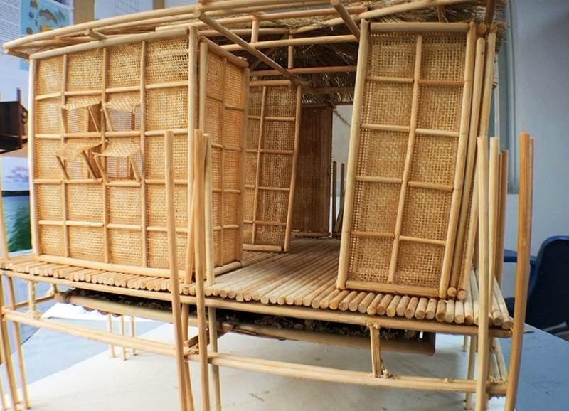 a group of karachi university students have come up with a solution low cost sustainable and movable houses photo express