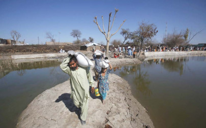 post flood a life of uncertainty on a roadside