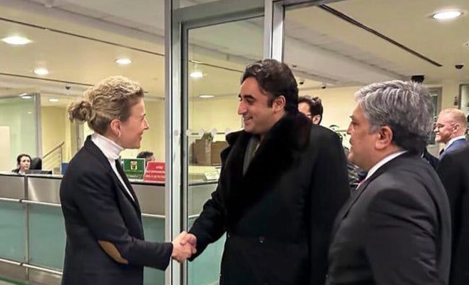 foreign minister bilawal bhutto zardari arrives in moscow on an official visit photo twitter