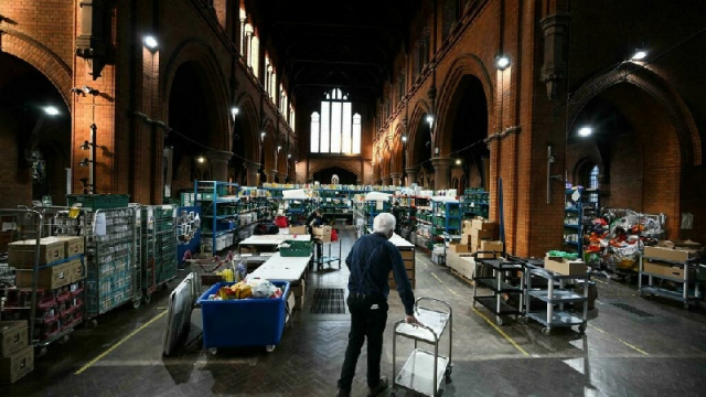 many of those using foodbanks have never sought help before to feed themselves and their families photo afp many of those using foodbanks have never sought help before to feed themselves and their families photo afp