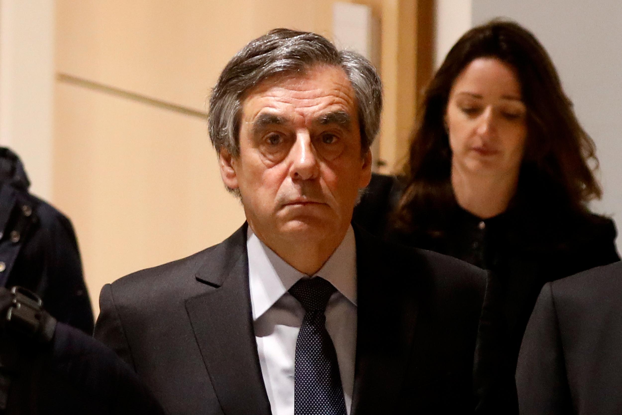 former french prime minister francois fillon photo file