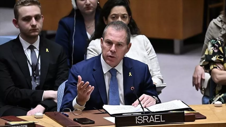 israel s former ambassador to the un gilad erdan photo anadolu agency israel s former ambassador to the un gilad erdan photo anadolu agency