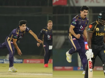 watch naseem shah gives rovman powell an animated send off