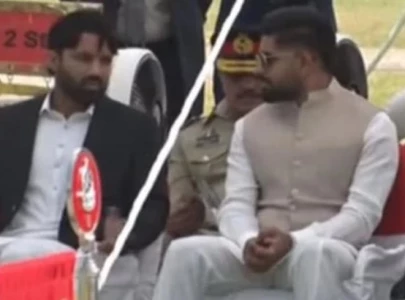 babar rizwan attend ceremony at ghq on youm e takreem shuhada e pakistan