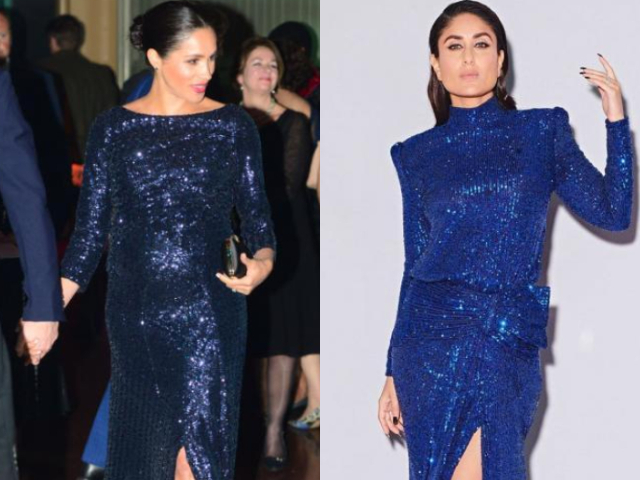 5 stars who showed us how to rock sequined blue dresses