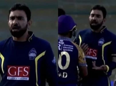 watch iftikhar and asad shafiq s heated exchange takes center stage in spl