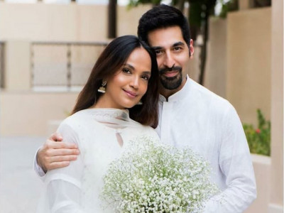 aamina sheikh gets married shares first pictures with husband