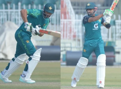 shan babar star on day one of test scenario match