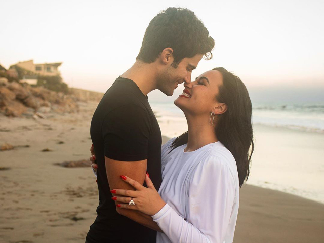 demi lovato calls off engagement with actor max ehrich