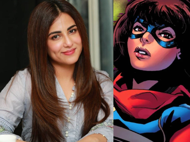 ushna shah thanks marvel for casting pakistani canadian as ms marvel