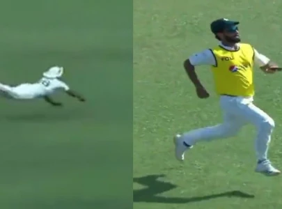 watch interesting moments from opening day of pakistan sri lanka test series