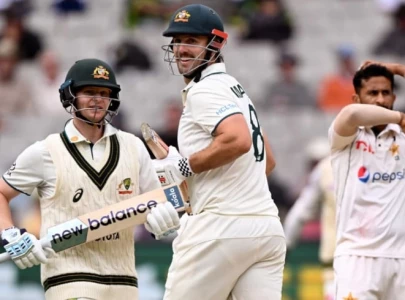 marsh smith hit fifties as australia extend lead to 241 runs