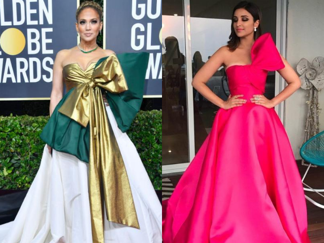 fashion face off six celebs who rocked the dramatic bow
