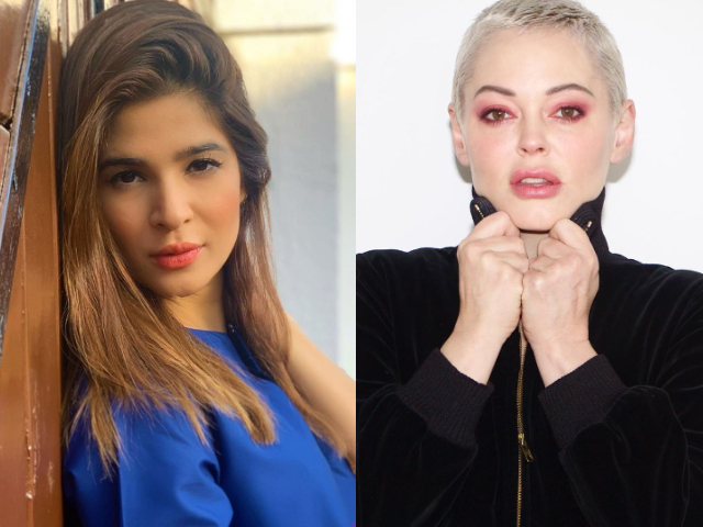 ayesha omar talks metoo with rose mcgowan in live insta session