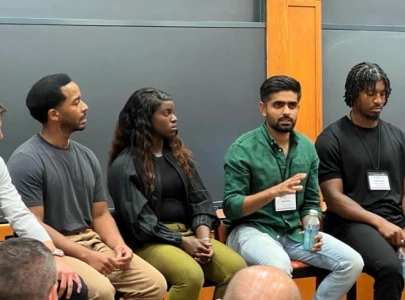 babar azam shares picture of his classmates at harvard business school