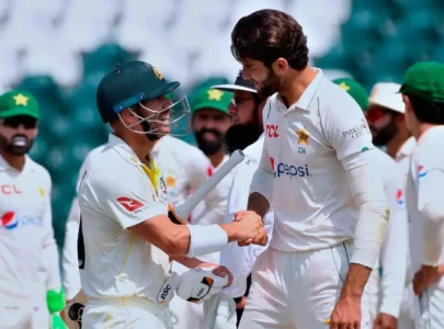 shaheen afridi pens farewell message for david warner