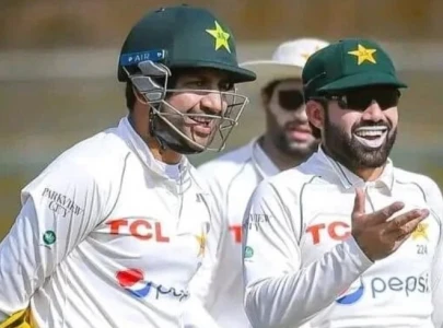 rizwan applauds sarfaraz for completing 3000 runs in test cricket rizwan applauds sarfaraz for completing 3000 runs in test cricket