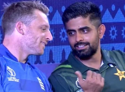 icc captain s day babar explains rohit s joke to buttler