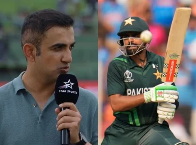 you don t expect such a shot from a world class batter gautam gambhir