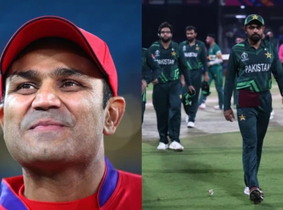 sehwag takes a bizarre dig at pakistan cricket team