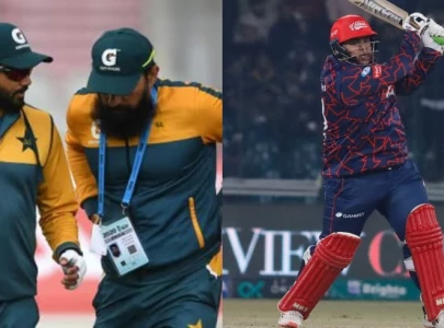 psl 9 azhar misbah raise concerns over azam khan s weight gain psl 9 azhar misbah raise concerns over azam khan s weight gain