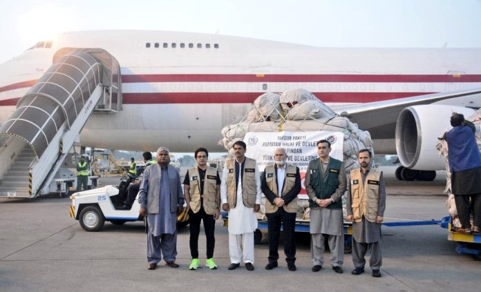 Pakistan dispatches second exclusive cargo aircraft carrying relief to Turkiye