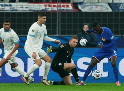 france secure nations league quarter final in tense match against israel france secure nations league quarter final in tense match against israel