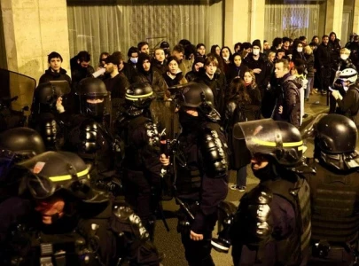 dozens arrested as french protests continue