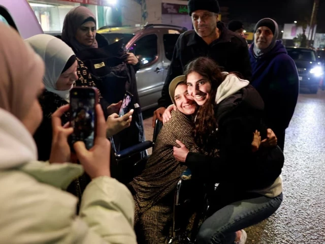 israel frees 90 palestinians hamas releases 3 hostages under ceasefire deal israel frees 90 palestinians hamas releases 3 hostages under ceasefire deal