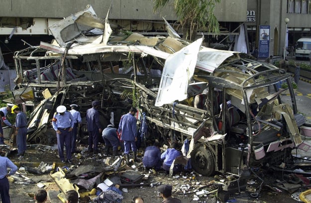 2002 karachi bombing french victims families sue judge