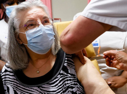 france begins covid 19 vaccinations as 78 year old woman receives first dose