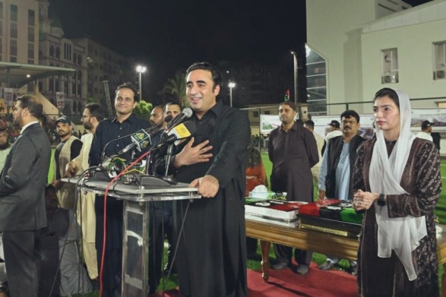foreign minister bilawal bhutto zardari addresses the opening ceremony of lyari s kakri sports complex photo twitter mediacellppp foreign minister bilawal bhutto zardari addresses the opening ceremony of lyari s kakri sports complex photo twitter mediacellppp