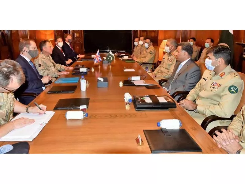 the visiting dignitary acknowledged pakistan army s continued efforts for regional peace and stability photo ispr the visiting dignitary acknowledged pakistan army s continued efforts for regional peace and stability photo ispr