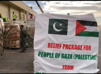 pakistan s third batch of humanitarian aid to gaza arrives in egypt
