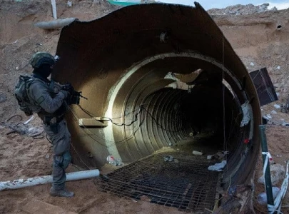 israel says flooding hamas tunnels as un pleads for aid funding israel says flooding hamas tunnels as un pleads for aid funding