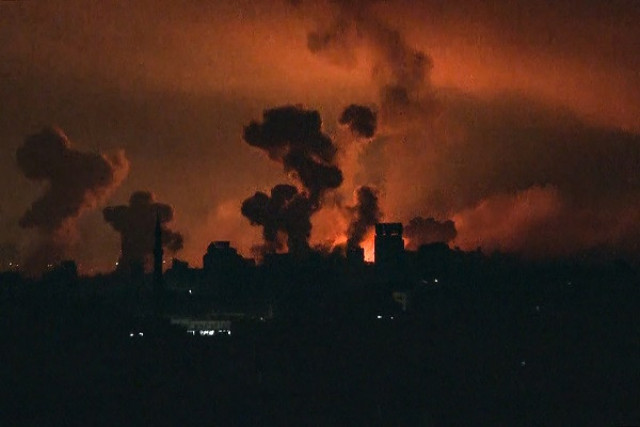 this image grab from an afp tv footage shows fire and smoke rising above gaza city during relentless israeli strikes photo afp this image grab from an afp tv footage shows fire and smoke rising above gaza city during relentless israeli strikes photo afp
