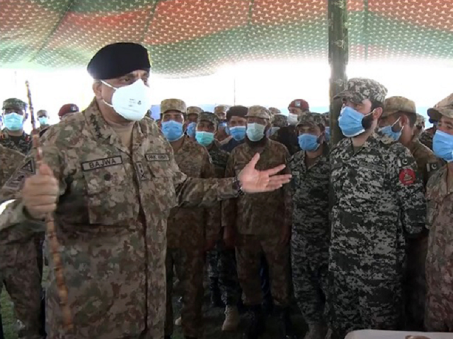 coas general qamar javed bajwa spent first day of eidul azha with army troops stationed near pak afghan international border screengrab coas general qamar javed bajwa spent first day of eidul azha with army troops stationed near pak afghan international border screengrab