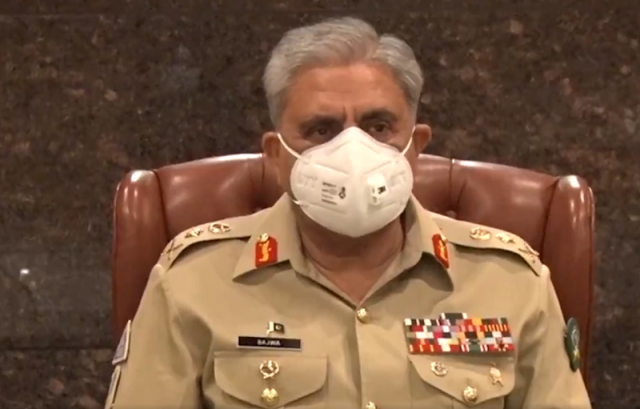 corps commander conference chaired by coas general qamar javed bajwa held at ghq screengrab corps commander conference chaired by coas general qamar javed bajwa held at ghq screengrab