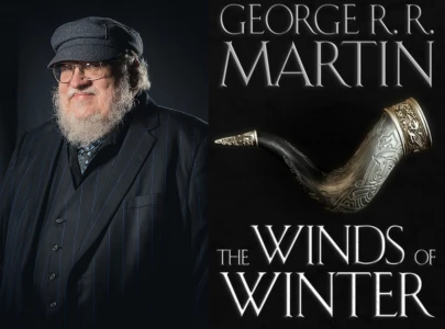 george rr martin working on winds of winter