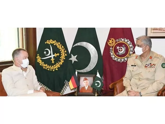 german ambassador pays farewell visit to gen bajwa german ambassador pays farewell visit to gen bajwa