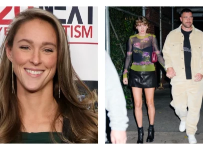 kylie kelce supports travis kelce taylor swift relationship it s been amazing