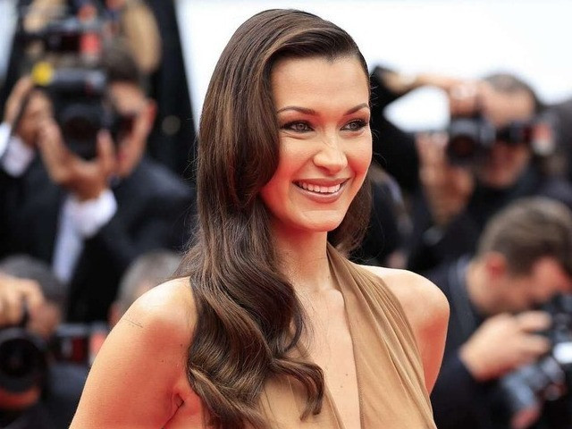 bella hadid stuns cannes crowd with see through dress bella hadid stuns cannes crowd with see through dress