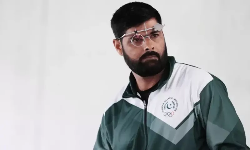 ghulam mustafa bashir competes in the men s 25m rapid fire pistol qualifier photo online ghulam mustafa bashir competes in the men s 25m rapid fire pistol qualifier photo online