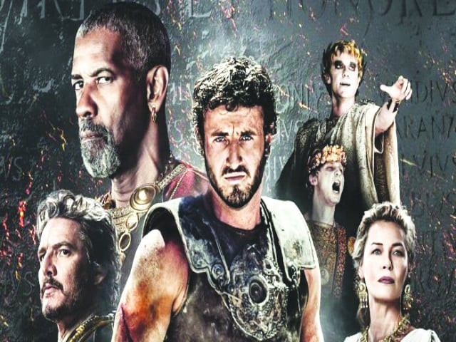 gladiator ii sets its own stage gladiator ii sets its own stage