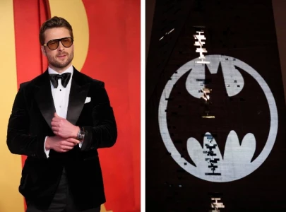 glen powell teases wild take on batman that rivals michael keaton s portrayal