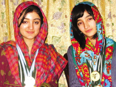 winter games skiing sisters from punial make history